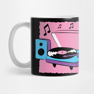 Turntable Cartoon Mug